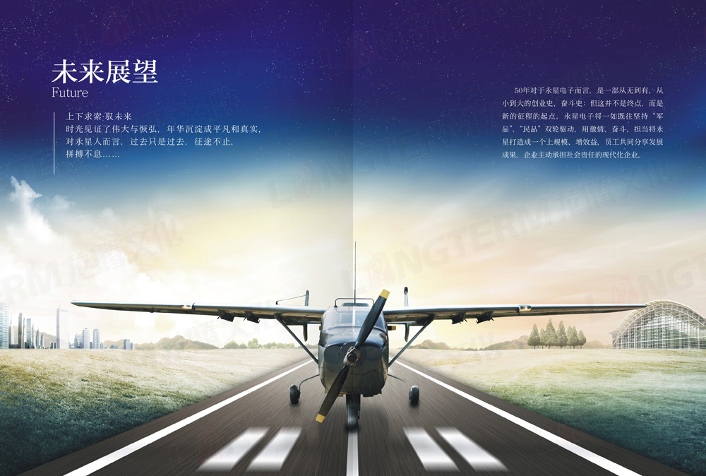 四川永星电子50周年纪念画册设计