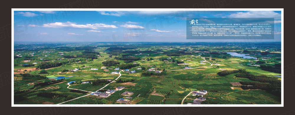 丹棱县脱贫攻坚工作纪实画册设计